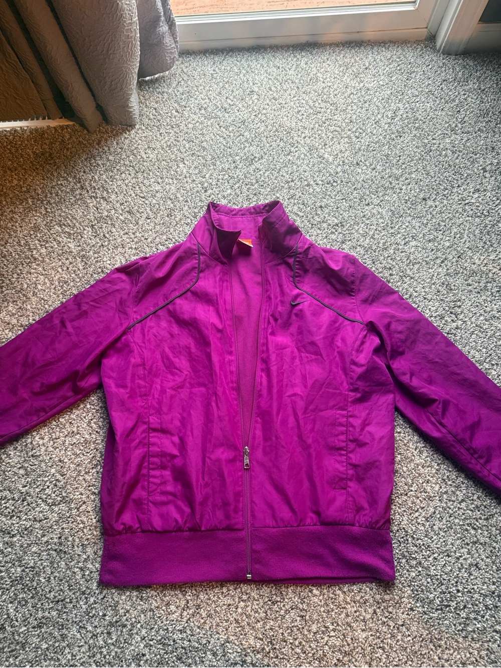 Vintage Nike the athletic dept. Y2K Zip Up Jacket Track Jacket Women Large
